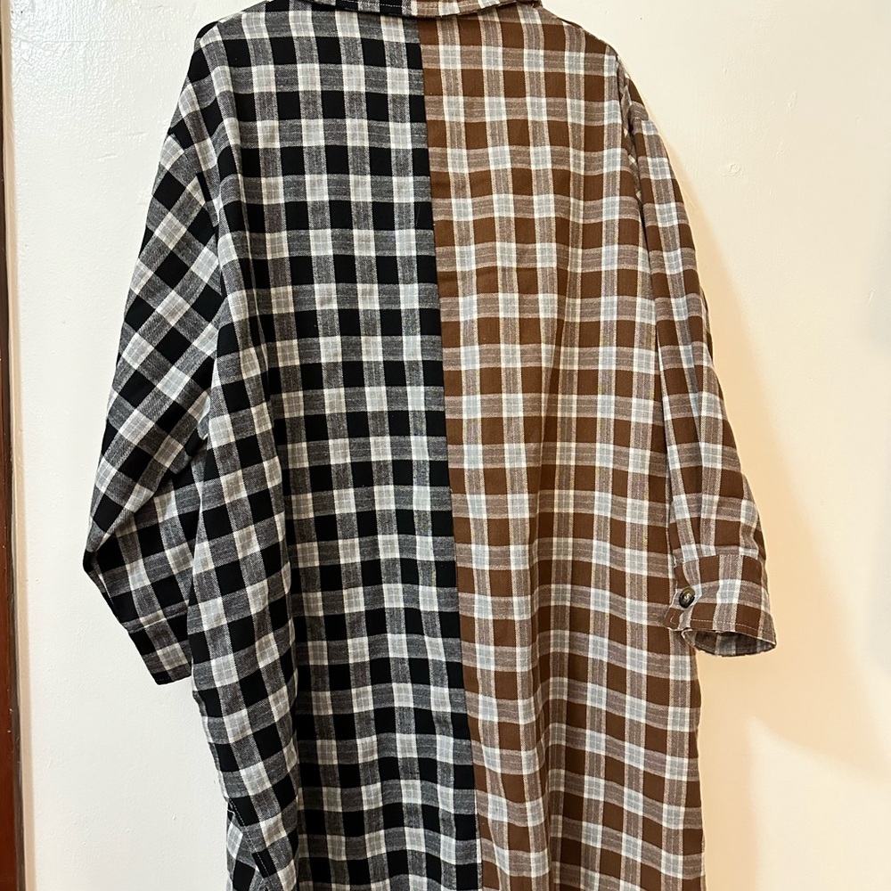 SOLD Dressed in Lala half and half grunge shirt - Picture 7 of 7